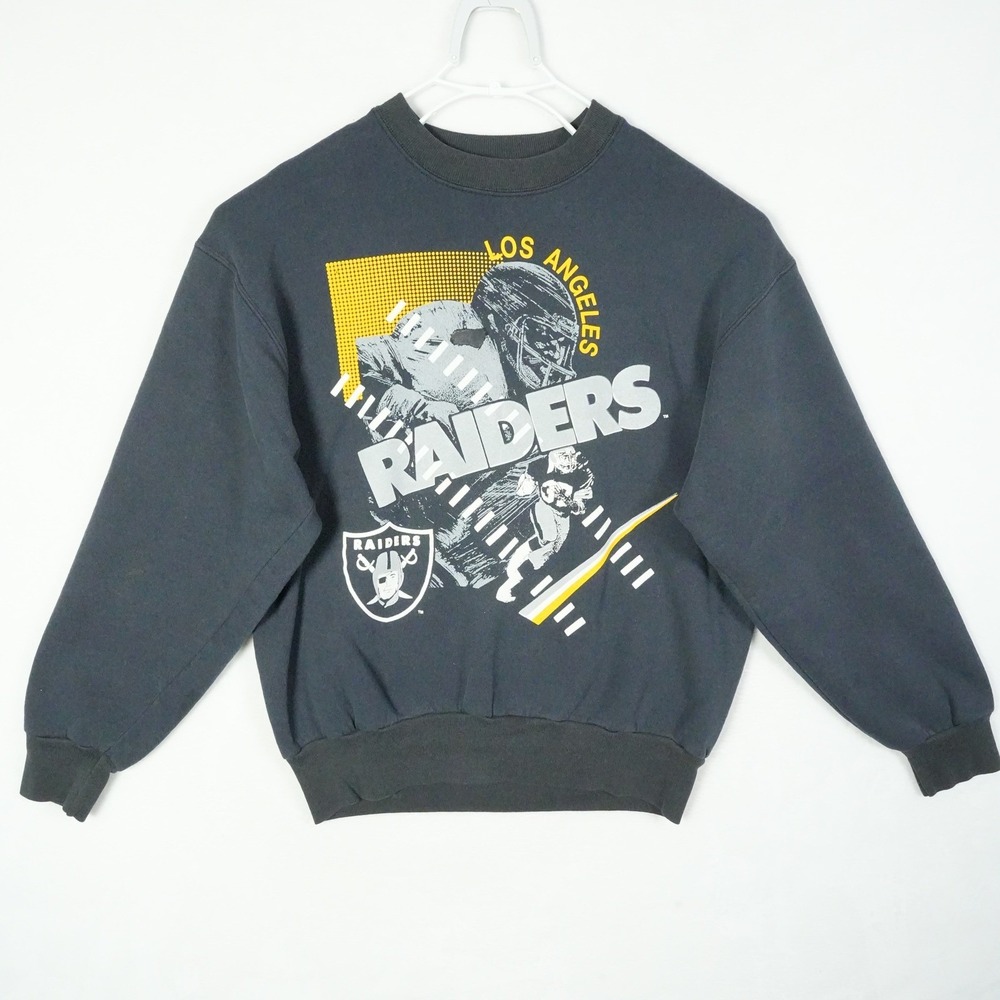 Vintage Los Angeles Raiders Crewneck Sweatshirt Mens Large Fruit of the Loom NFL